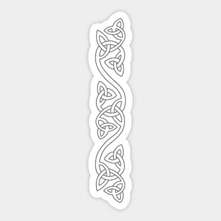 Valknut wotans knot | Viking tattoo symbol Sticker